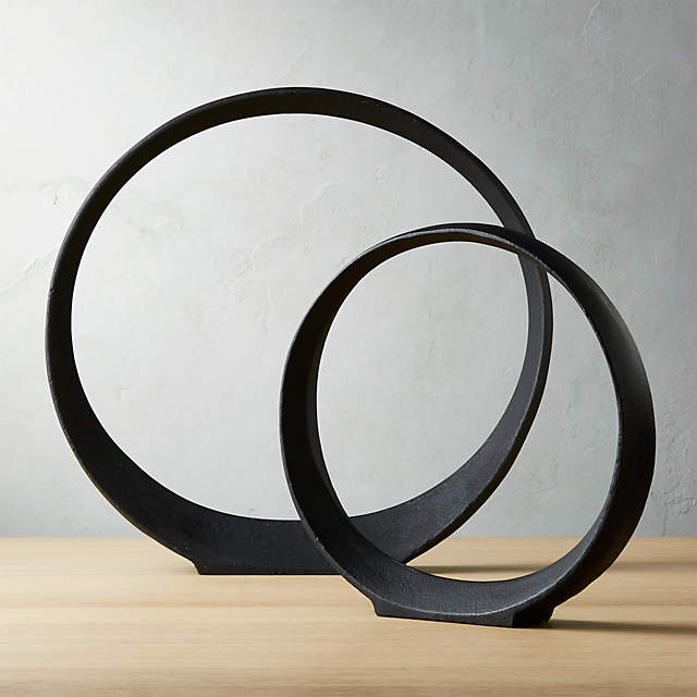 Metal Ring Sculptures