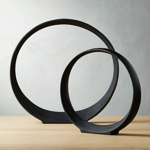 Small Metal Ring Sculpture