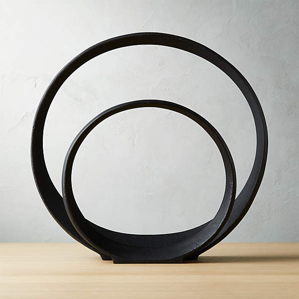 Large Metal Ring Sculpture + Reviews | CB2 Canada