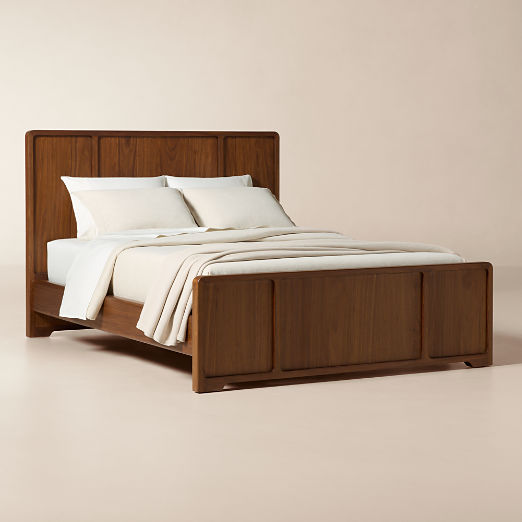 Rio Walnut Queen Bed