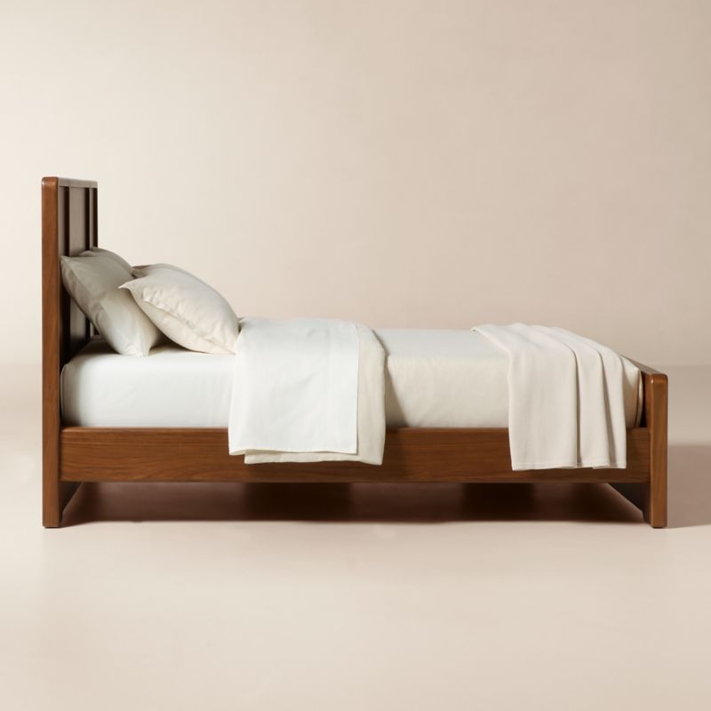 Rio Walnut Queen Bed - image 2 of 6