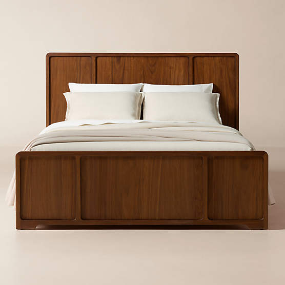 Rio Walnut Queen Bed