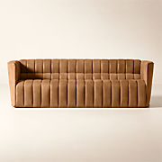 Lumis 5-Piece L-Shaped Snow White Performance Fabric Standard Depth Sectional Sofa