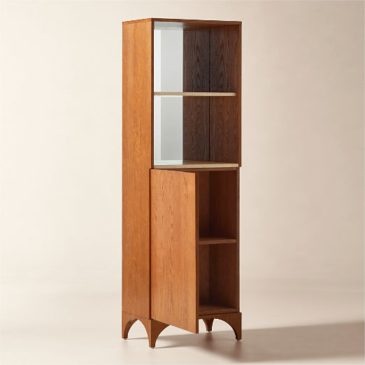 Roane Oak Bar Cabinet