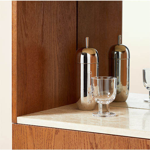Roane Oak Bar Cabinet