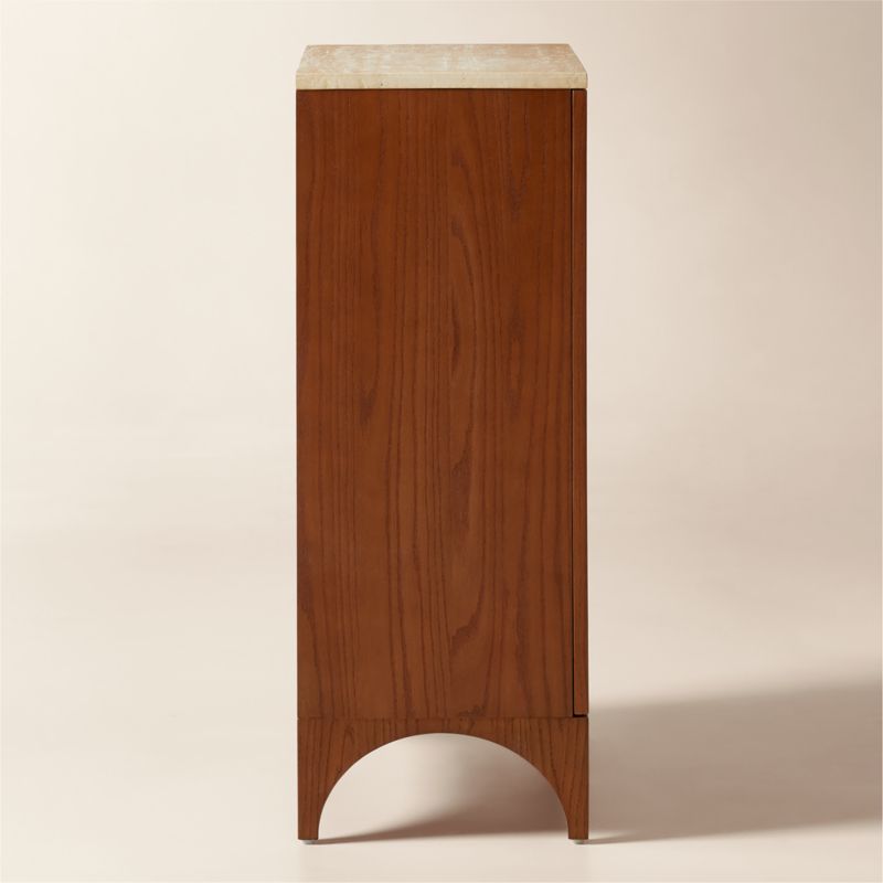 Roane Oak Entryway Cabinet - image 3 of 6