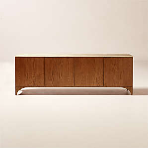 Cb2 on sale console cabinet