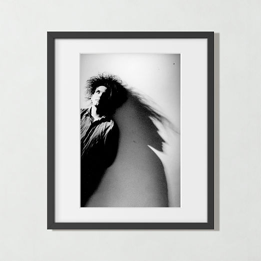 'Robert Smith Silhouette' Photographic Print in Black Frame 25.75''x21.75''