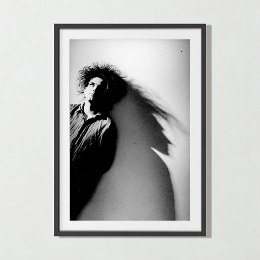 'Robert Smith Silhouette' Photographic Print in Black Frame 38.75''x27.75''