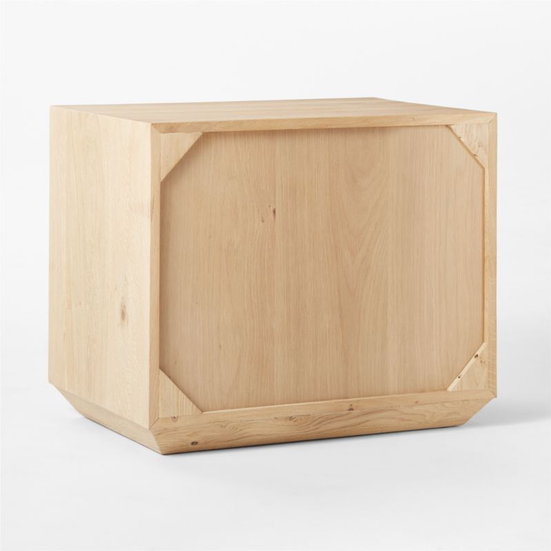 Rocca 2-Drawer Agate and White Oak Wood Nightstand - image 10 of 12