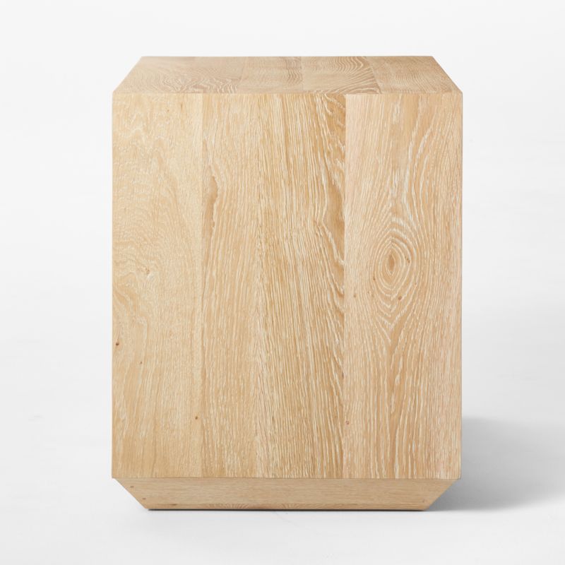 Rocca 2-Drawer Agate and White Oak Wood Nightstand - image 9 of 12