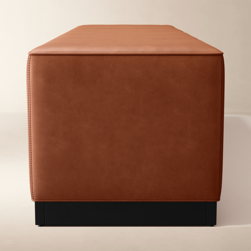 Rockwell 68" Rectangle Leather Bench - image 3 of 4