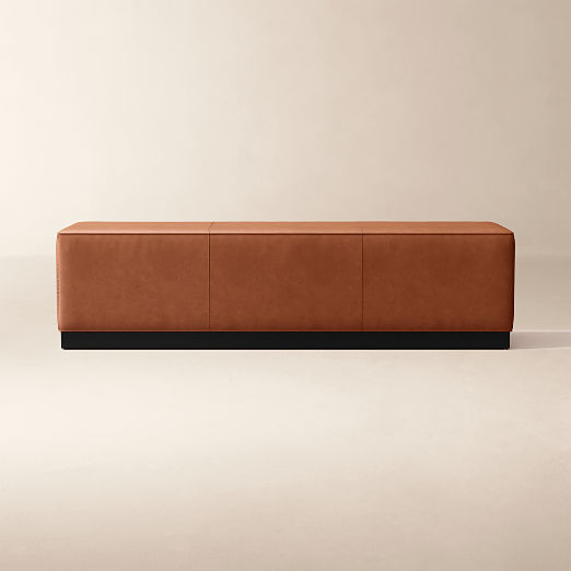 Rockwell 68" Rectangle Leather Bench