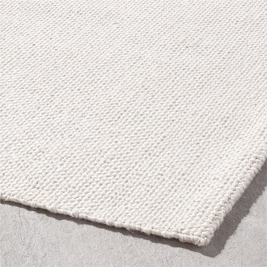 Rodes Performance White Indoor/Outdoor Area Rug 9'x12'