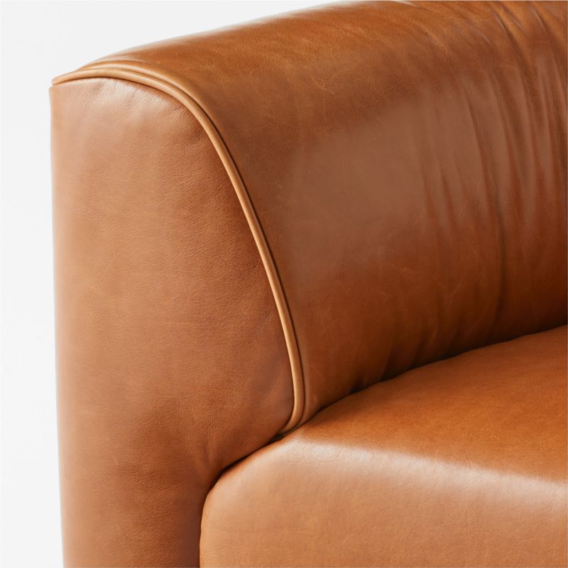 Rodez Saddle Leather Accent Chair - image 7 of 11