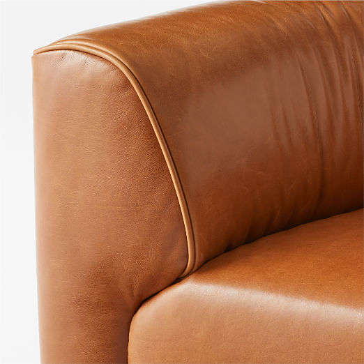 Rodez Saddle Leather Accent Chair