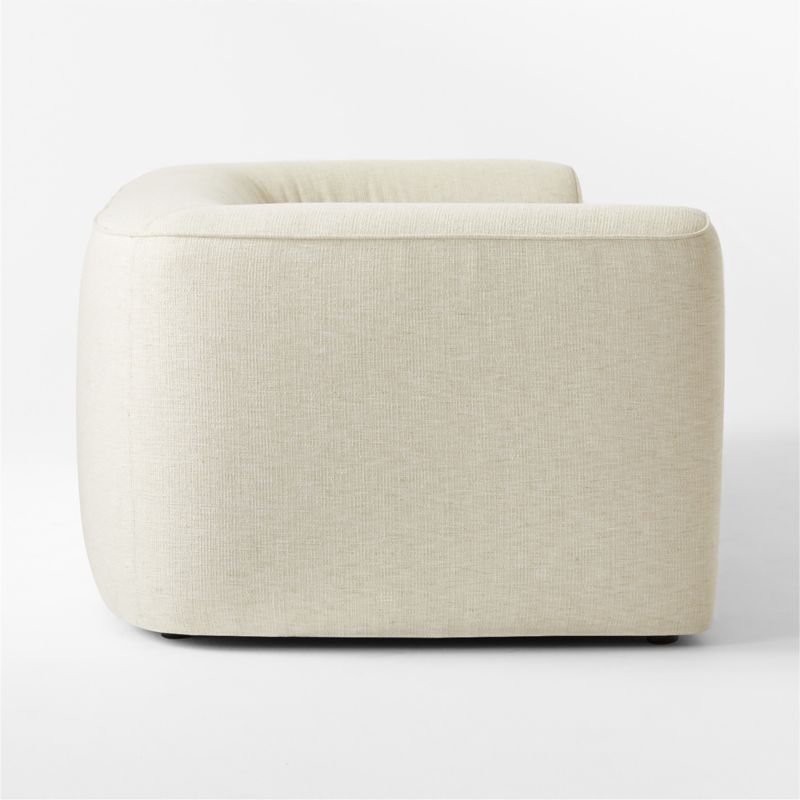 Rodez 105" White Performance Fabric Sofa - image 6 of 9