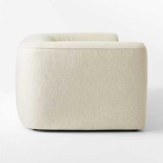 Rodez 105" White Performance Fabric Sofa