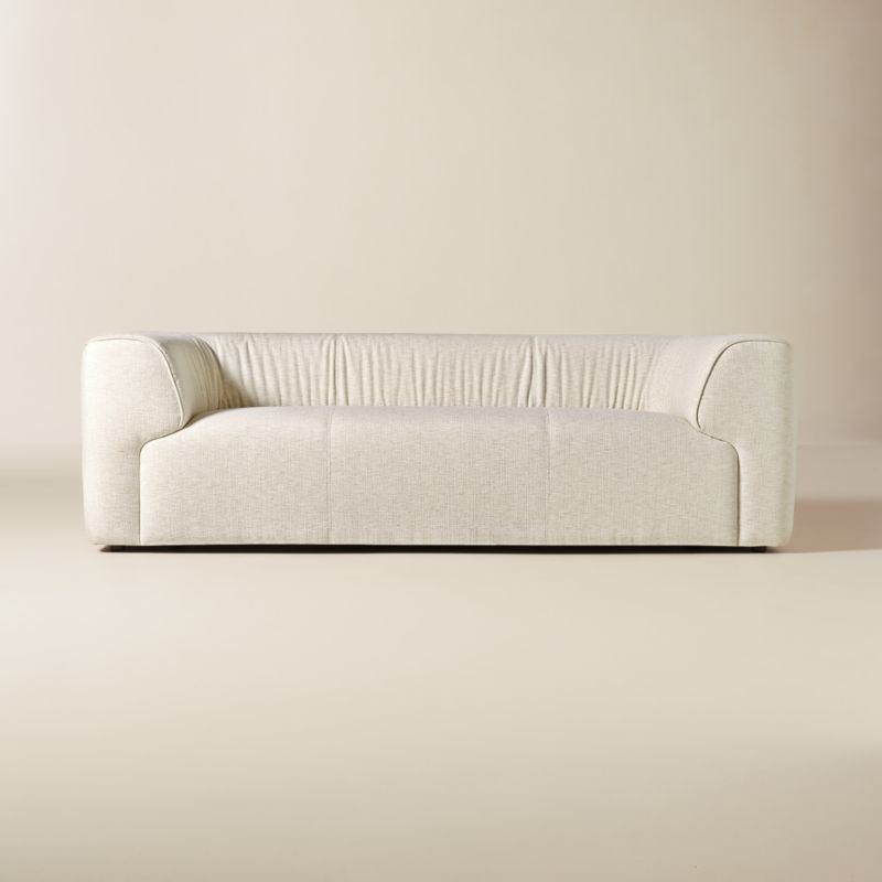 Rodez 88" Apartment Sofa Nomad Snow - image 2 of 3