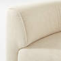 Rodez White Performance Fabric Accent Chair | Cb2