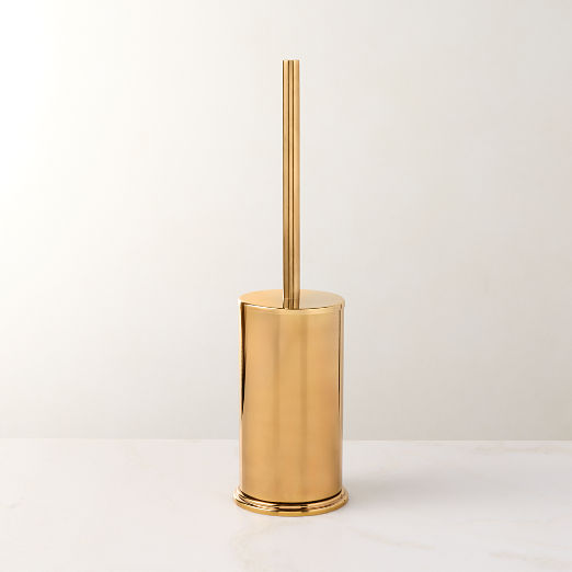 Roland Aged Brass Toilet Brush