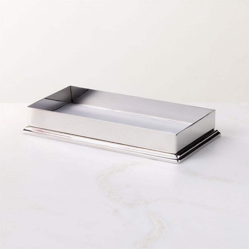 Roland Stainless Steel Vanity Tray - image 2 of 3