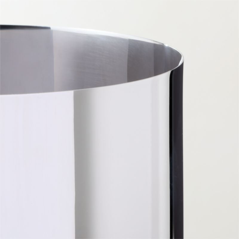 Roland Stainless Steel Wastebasket - image 1 of 2
