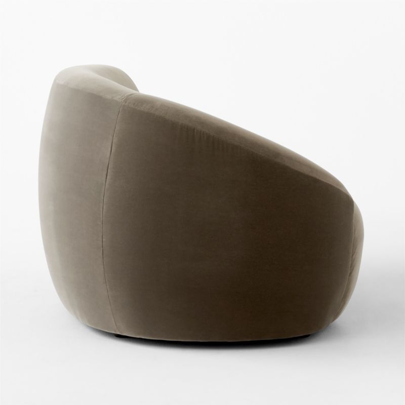 Roma Grey Performance Velvet Sofa with Left Arm by Ross Cassidy - image 4 of 7