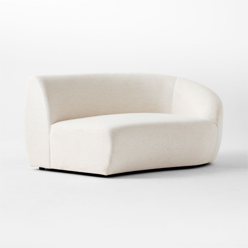 Roma White Right Arm Sofa by Ross Cassidy - image 4 of 8