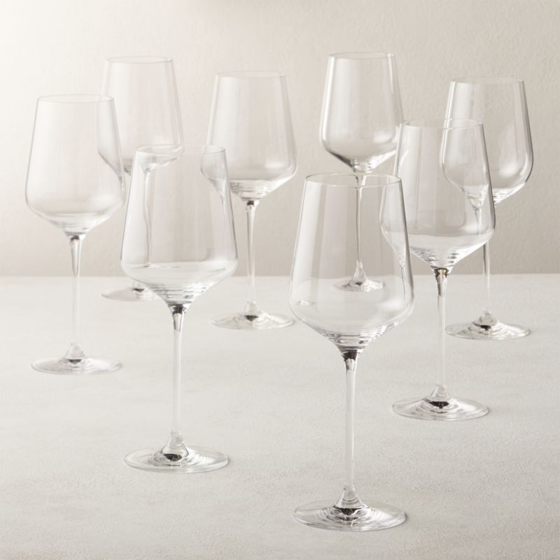Rona Red Wine Glasses Set of 8 + Reviews CB2 Canada