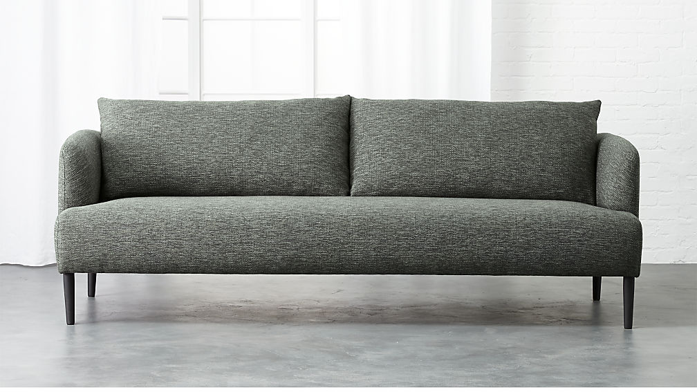 Ronan Grey Sofa Reviews Cb2