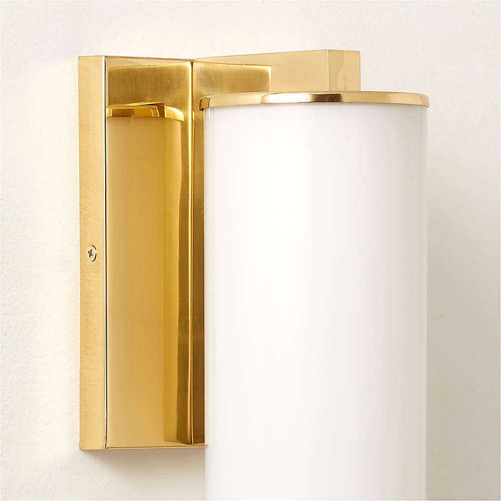 Jolie Polished Brass Modern Picture Light Sconce 24'' + Reviews