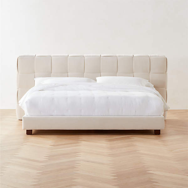 King bed frame sales cb2