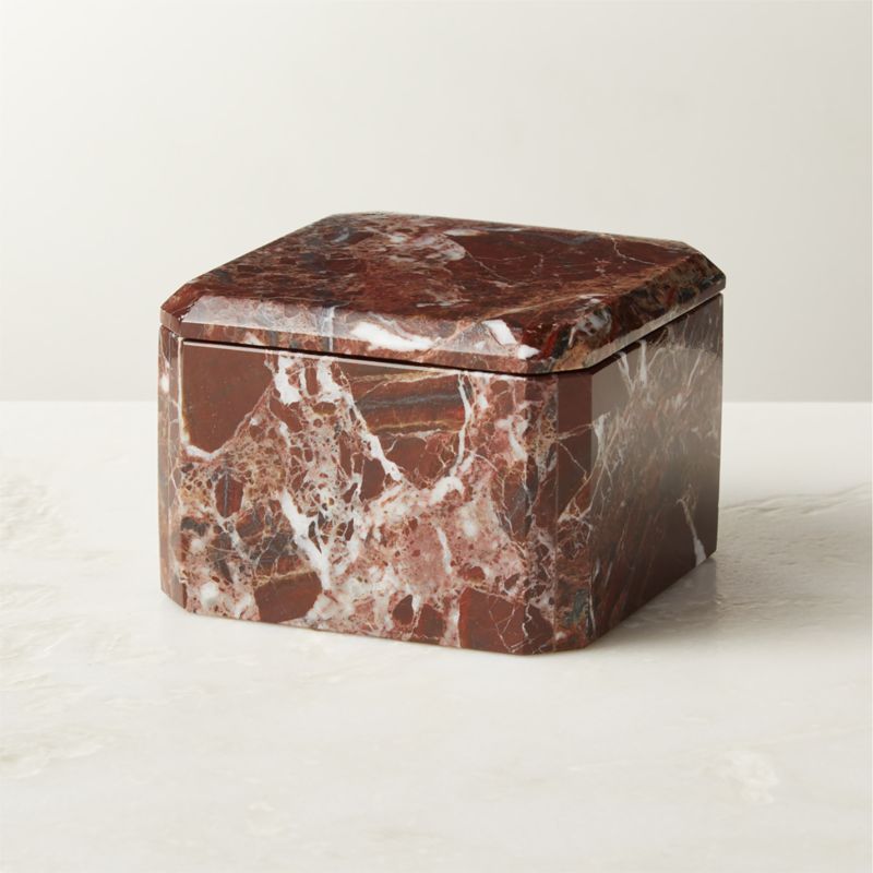 View Rosa Levanto Emerald Cut Marble Box details