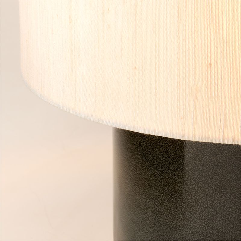 Rosalind Navy Ceramic Reactive Glaze Table Lamp 15" - image 2 of 4