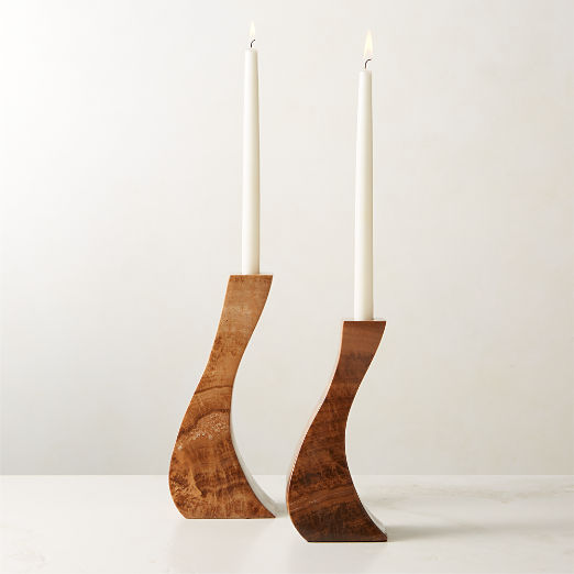 Modern Marble Candlestick Holders CB2 Canada
