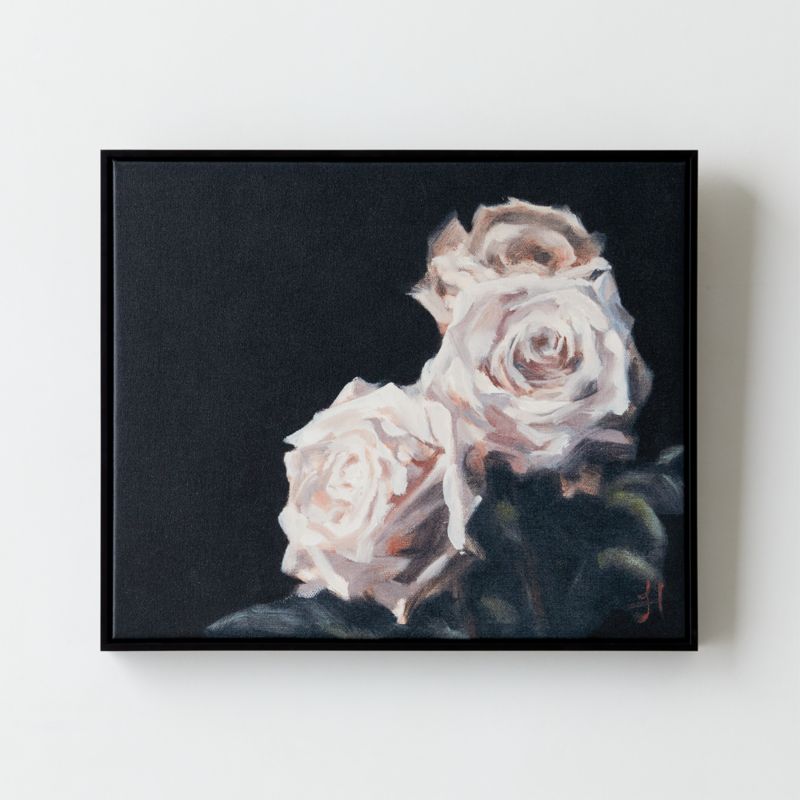 "Rose" Framed Wall Art by Justine Hutchison 20"X24" - image 0 of 6