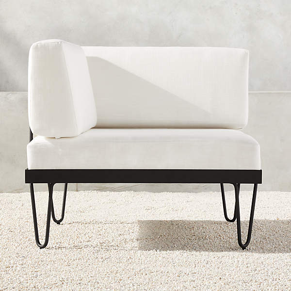 Cb2 store corner chair