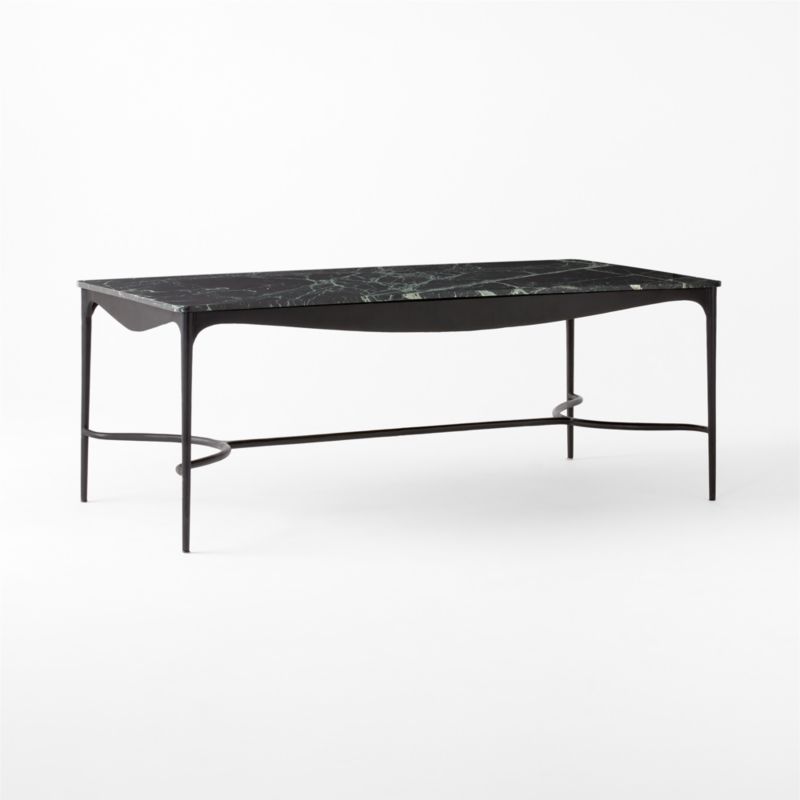 View Roumare Green Marble Dining Table - image 6 of 10