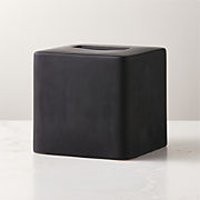 Bento Rectangular Matte Black Serving Platter
