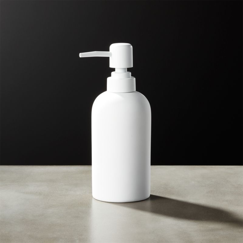 White rubber. Soap Dispenser Rubber Accessories.