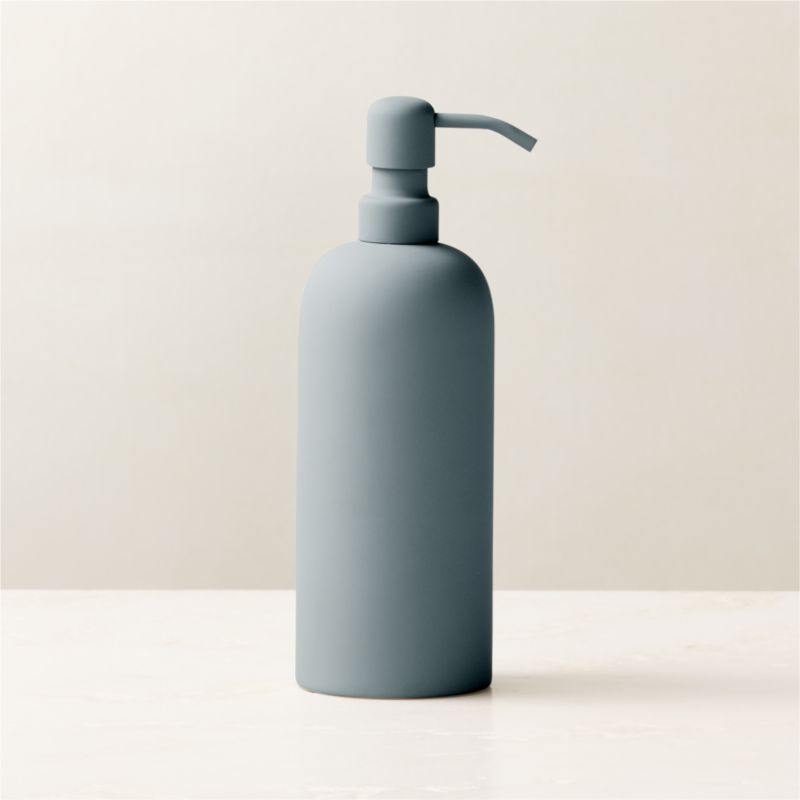 Rubber-Coated Blue Soap Pump 20oz - image 0 of 3