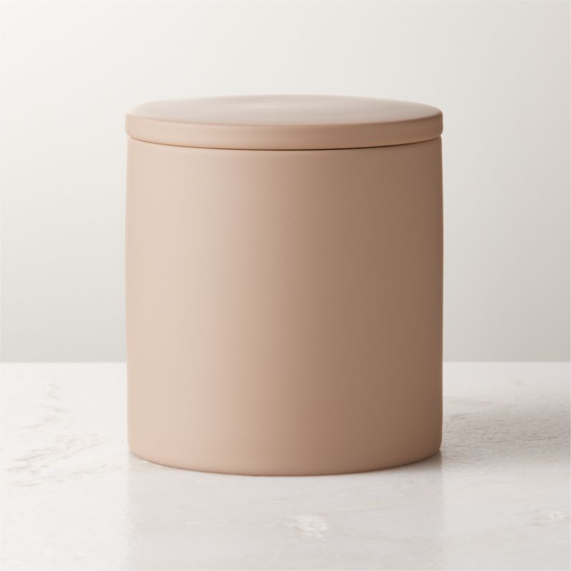View Rubber-Coated Sand Bathroom Canister details