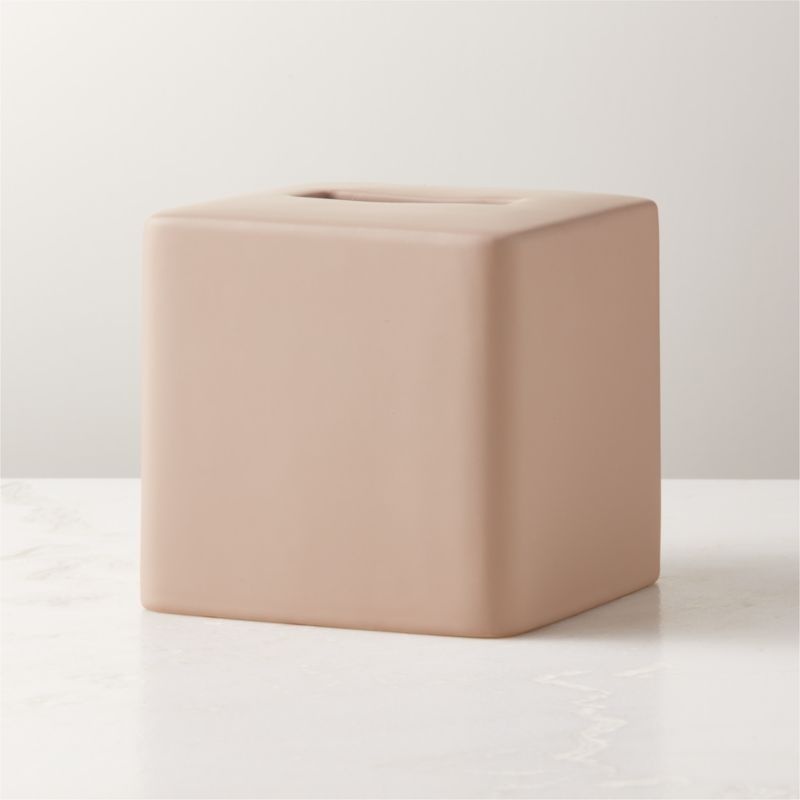 View Rubber-Coated Sand Tissue Box Cover details