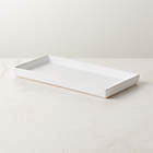 Nexus White Marble Vanity Tray