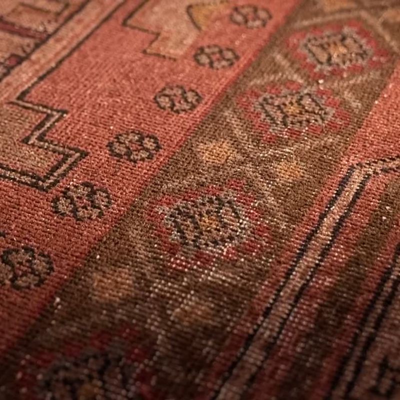 Play Rubie Hand-Knotted Red Cotton/Wool Area Rug 5'x8' - video 1 of 1