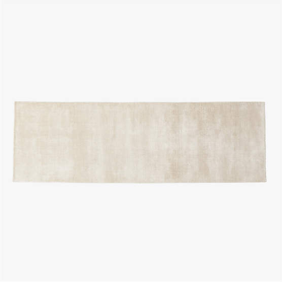 Bass Grey Handloomed Hallway Runner Rug 2.5'x12' + Reviews CB2