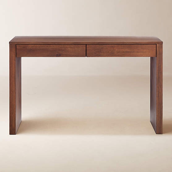 Runway 48" 2-Drawer Acacia Desk