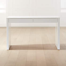 cb2 cape wood desk