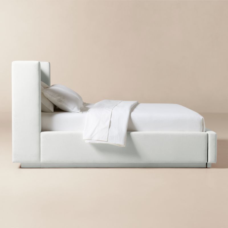 Russell Ivory Upholstered Queen Storage Bed - image 3 of 9